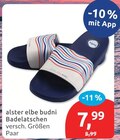 Aktuelle Schuhe Angebote bei budni in Lübeck Aktuelles Badelatschen Angebot bei budni in Lübeck ab 7,99 €