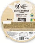 Galettes de sarrasin - U de nos Regions en promo chez Super U Galettes de sarrasin - U de nos Regions dans le catalogue Super U