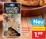Aktuelles Bratwurstschnecke Angebot bei Netto Marken-Discount in Braunschweig ab 1,99 €
