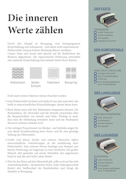Matratze Angebot im aktuellen Polstermöbel Fischer Prospekt auf Seite 4
