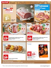 Promos Filet de porc dans le catalogue "Fêtons Noël" de Auchan Hypermarché à la page 10