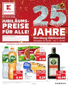 Mineralwasser im Kaufland Prospekt "Aktuelle Angebote" mit 60 Seiten (Nürnberg)