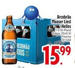 Mooser Liesl Helles Angebote von Arcobräu bei EDEKA Holzkirchen für 15,99 €