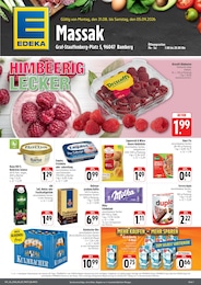 EDEKA Prospekt für Bamberg mit 4 Seiten EDEKA Prospekt "Wir lieben Lebensmittel!" für Bamberg, 4 Seiten, 31.08.2026 - 05.09.2026