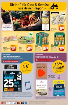 Smartphone im REWE Prospekt "Dein Markt" mit 26 Seiten (Frankfurt (Main))