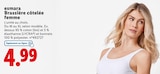 Brassière côtelée femme - ESMARA en promo chez Lidl Brassière côtelée femme - ESMARA dans le catalogue Lidl