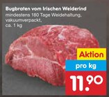 Bugbraten vom Irischen Weiderind Angebote bei Netto Marken-Discount Wermelskirchen für 11,90 €