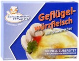 Geflügelwürzfleisch Angebote von Schwarzbach Feinkost bei REWE Frankfurt für 1,29 €
