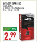 Espresso Angebote von Lavazza bei Marktkauf Detmold für 2,99 €