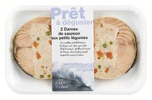 Intermarché Le Chesnay - Darnes de saumon farci Promo Darnes de saumon farci dans le catalogue Intermarché "Les prix avec modération" à Le Chesnay