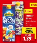 Eistee Pfirsich Angebote von Pfanner bei Lidl Worms für 1,39 €