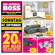 SB Möbel Boss Prospekt mit 12 Seiten (Schöneiche (Berlin))