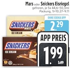EDEKA Breitenbrunn - Snickers Eisriegel Angebot im Prospekt Snickers Eisriegel bei EDEKA im Breitenbrunn Prospekt für 1,99 €
