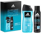 Geschenkpackung Ice Dive Duschgel Angebote von Adidas bei REWE Leinfelden-Echterdingen für 5,49 €