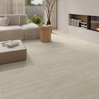 Castorama Paris - Promo Carrelage sol et mur intérieur beige effet pierre L.59,5 x l.59,5 cm x ép.9,5 mm GoodHome Kyat Promo Carrelage sol et mur intérieur beige effet pierre L.59,5 x l.59,5 cm x ép.9,5 mm GoodHome Kyat à 20,95 € dans le catalogue Castorama à Paris