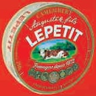 -60% de remise immédiate sur le 2ème produit identique sur la gamme camembert LEPETIT ET PRESIDENT - LEPETIT ET PRESIDENT en promo chez U Express Courbevoie