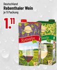 Wein von Rebenthaler im aktuellen Trinkgut Prospekt für 1,11 €