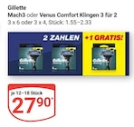 Mach3 im Angebot bei GLOBUS in Viersen Mach3 Angebote von Gillette bei GLOBUS Viersen für 27,90 €
