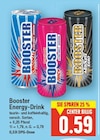 Energy-Drink von Booster im aktuellen E center Prospekt