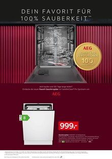 Geschirrspüler im XXXLutz Möbelhäuser Prospekt "AEG ZUM BESTPREIS" mit 16 Seiten (Münster)