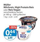 Milchreis im V-Markt Prospekt Milchreis von Müller im aktuellen V-Markt Prospekt für 0,44 €