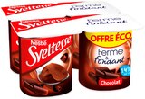 Yaourt Ferme & fondant saveur chocolat - SVELTESSE en promo chez Migros France Annemasse à 1,25 €