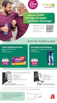 mea - meine apotheke Prospekt Unsere April-Angebote mit 4 Seiten