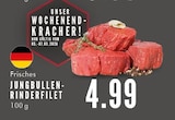 Aktuelles Frisches Jungbullen-Rinderfilet Angebot bei E center in Essen ab 4,99 €