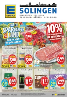 EDEKA Prospekt der Woche "Aktuelle Angebote" Seite 1, 27.10.2025 bis 31.10.2025 für Solingen Aktueller EDEKA Prospekt "Aktuelle Angebote" Seite 1 von 24 Seiten für Solingen