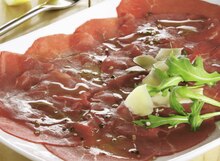 Carpaccio au pesto rouge ou à la noisette ou à la mangue - Géant Casino à Nanterre Carpaccio au pesto rouge ou à la noisette ou à la mangue en promo chez Géant Casino Nanterre à 2,67 €