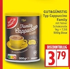 Typ Cappuccino Family von GUT&GÜNSTIG im aktuellen EDEKA Prospekt