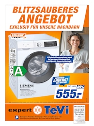 Waschmaschine Angebot im aktuellen expert TeVi Prospekt auf Seite 1