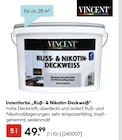 Ruß- & Nikotin-Deckweiß von VINCENT für 49,99 € bei Hellweg im Angebot Ruß- & Nikotin-Deckweiß von VINCENT im aktuellen Hellweg Prospekt