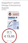 system Omega-3 Konzentrat Kapseln bei LINDA Premiumapotheke im Bernkastel-Kues Prospekt für 15,95 €