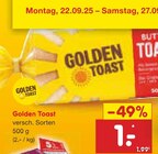 Golden Toast Angebote bei Netto Marken-Discount Essen für 1,00 €