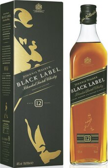 Scotch Whisky Black Label 12 Ans d'Age 40% vol. - Géant Casino à Saint-Étienne Scotch Whisky Black Label 12 Ans d'Age 40% vol. en promo chez Géant Casino Saint-Étienne à 19,14 €