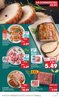 Gulasch im Kaufland Prospekt "KNÜLLER" mit 68 Seiten (München)