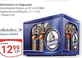 GLOBUS Mühldorf - Mönchshof Angebot im Prospekt Mönchshof bei GLOBUS im Mühldorf Prospekt für 12,99 €