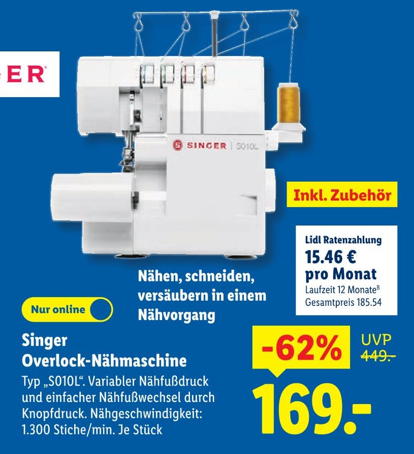 Overlock-Nähmaschine