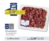 Färsengulasch Angebote bei Metro Wunstorf für 12,83 €