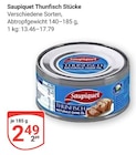 Thunfisch Stücke Angebote von Saupiquet bei GLOBUS Bad Kreuznach für 2,49 €