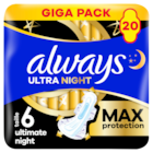 Protections Hygiéniques "Giga Pack" - ALWAYS dans le catalogue Carrefour