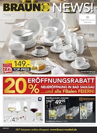 BRAUN Möbel-Center Prospekt für Renchen mit 6 Seiten BRAUN Möbel-Center Prospekt für Renchen: "BRAUN NEWS!", 6 Seiten, 10.09.2025 - 14.10.2025