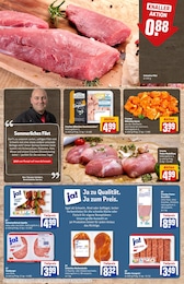 T-Bone Steak Angebot im aktuellen REWE Prospekt auf Seite 8