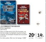 J'ai commencé par mourir - Flammarion dans le catalogue E.Leclerc