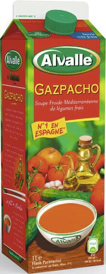 Petit Casino Lille - Soupe froide méditerranéenne de légumes frais gazpacho Promo Soupe froide méditerranéenne de légumes frais gazpacho dans le catalogue Petit Casino "# Prêt pour l'anniv' surprise !" à Lille
