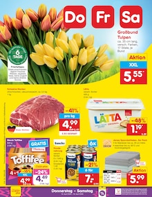 Spannbettlaken im aktuellen Netto Marken-Discount Prospekt (Bielefeld) Spannbettlaken im Netto Marken-Discount Prospekt "Aktuelle Angebote" mit 67 Seiten (Bielefeld)
