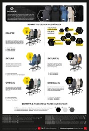 Bürobedarf im XXXLutz Möbelhäuser Prospekt "BLACK SHOPPING WEEK" auf Seite 10