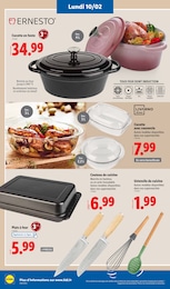 Offre Cocotte En Fonte dans le catalogue Lidl du moment à la page 4