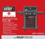 Gasgrill Spirit E-330 Classic GBS Angebote von Weber bei Metro Marl für 535,50 €